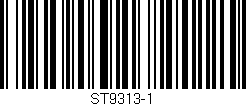 Código de barras (EAN, GTIN, SKU, ISBN): 'ST9313-1'