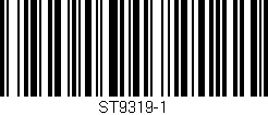 Código de barras (EAN, GTIN, SKU, ISBN): 'ST9319-1'
