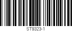 Código de barras (EAN, GTIN, SKU, ISBN): 'ST9323-1'