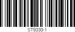 Código de barras (EAN, GTIN, SKU, ISBN): 'ST9330-1'