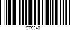 Código de barras (EAN, GTIN, SKU, ISBN): 'ST9340-1'