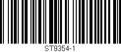 Código de barras (EAN, GTIN, SKU, ISBN): 'ST9354-1'