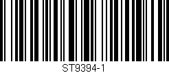 Código de barras (EAN, GTIN, SKU, ISBN): 'ST9394-1'
