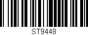 Código de barras (EAN, GTIN, SKU, ISBN): 'ST9448'