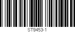 Código de barras (EAN, GTIN, SKU, ISBN): 'ST9453-1'