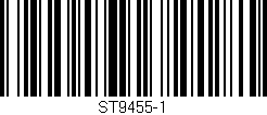Código de barras (EAN, GTIN, SKU, ISBN): 'ST9455-1'