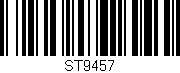 Código de barras (EAN, GTIN, SKU, ISBN): 'ST9457'