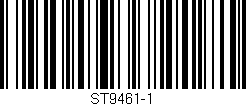 Código de barras (EAN, GTIN, SKU, ISBN): 'ST9461-1'