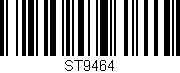 Código de barras (EAN, GTIN, SKU, ISBN): 'ST9464'