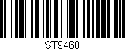 Código de barras (EAN, GTIN, SKU, ISBN): 'ST9468'