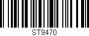Código de barras (EAN, GTIN, SKU, ISBN): 'ST9470'