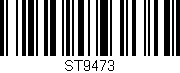 Código de barras (EAN, GTIN, SKU, ISBN): 'ST9473'