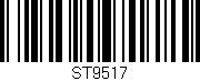 Código de barras (EAN, GTIN, SKU, ISBN): 'ST9517'