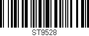 Código de barras (EAN, GTIN, SKU, ISBN): 'ST9528'