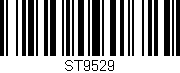 Código de barras (EAN, GTIN, SKU, ISBN): 'ST9529'