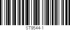 Código de barras (EAN, GTIN, SKU, ISBN): 'ST9544-1'