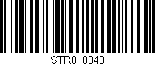 Código de barras (EAN, GTIN, SKU, ISBN): 'STR010048'