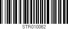 Código de barras (EAN, GTIN, SKU, ISBN): 'STR010062'