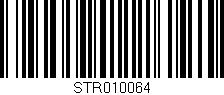 Código de barras (EAN, GTIN, SKU, ISBN): 'STR010064'