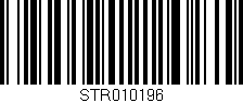 Código de barras (EAN, GTIN, SKU, ISBN): 'STR010196'