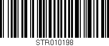 Código de barras (EAN, GTIN, SKU, ISBN): 'STR010198'