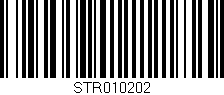 Código de barras (EAN, GTIN, SKU, ISBN): 'STR010202'