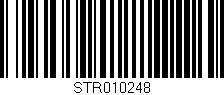 Código de barras (EAN, GTIN, SKU, ISBN): 'STR010248'
