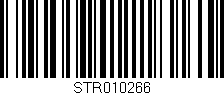 Código de barras (EAN, GTIN, SKU, ISBN): 'STR010266'