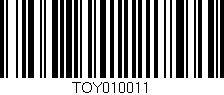 Código de barras (EAN, GTIN, SKU, ISBN): 'TOY010011'