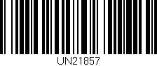 Código de barras (EAN, GTIN, SKU, ISBN): 'UN21857'