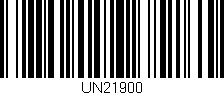 Código de barras (EAN, GTIN, SKU, ISBN): 'UN21900'