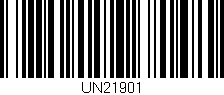 Código de barras (EAN, GTIN, SKU, ISBN): 'UN21901'