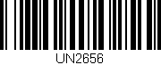 Código de barras (EAN, GTIN, SKU, ISBN): 'UN2656'