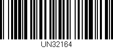 Código de barras (EAN, GTIN, SKU, ISBN): 'UN32164'