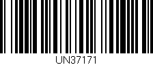 Código de barras (EAN, GTIN, SKU, ISBN): 'UN37171'
