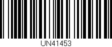 Código de barras (EAN, GTIN, SKU, ISBN): 'UN41453'