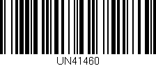 Código de barras (EAN, GTIN, SKU, ISBN): 'UN41460'