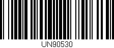 Código de barras (EAN, GTIN, SKU, ISBN): 'UN90530'