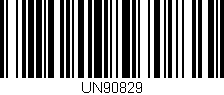 Código de barras (EAN, GTIN, SKU, ISBN): 'UN90829'