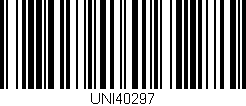 Código de barras (EAN, GTIN, SKU, ISBN): 'UNI40297'