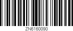 Código de barras (EAN, GTIN, SKU, ISBN): 'ZN6160090'