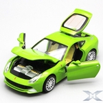 01:32 liga modelo de porta do carro Luz Open Sound Toy carro fresco Decoração Presente perfeito Car