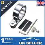 1.25 \\ '\\' Universal 32mm Universal Chrome Motorcycle Handlebar Mounts Clamp Clock