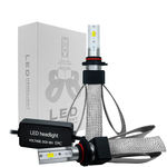 1 Par Hb3 / 9005 / H10 T9 Led Farol Kit 3 Cores Alterando Lâmpada De 60w Quick Start Car Light Lamp