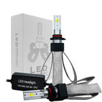 1 par HB4 / 9006 LED T9 Farol Kit 3 Cores Alterando lâmpada de 60W Quick Start Car Light Lamp
