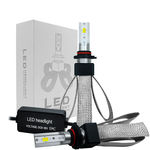 1 Par Hb4 / 9006 Led T9 Farol Kit 3 Cores Alterando Lâmpada de 60w Quick Start Car Light Lamp