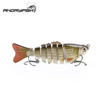 100mm / 15g multi-articulares Pesca falsificados Bait Água Bionic Iscas Iscas