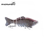 100mm / 15g Multi-joint Pesca falsificados Bait Água Bionic Iscas Iscas