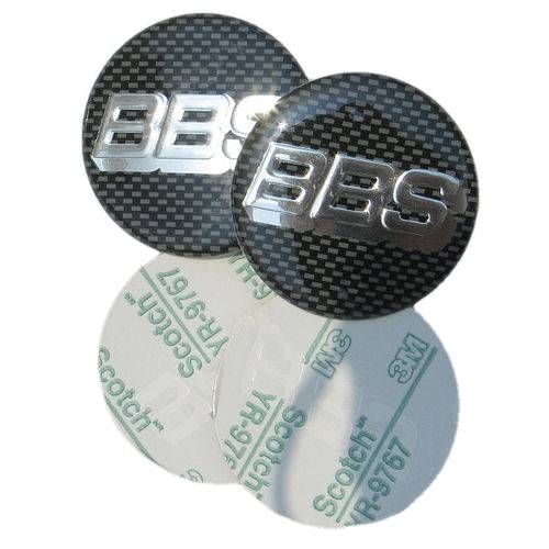 51mm Emblemas Centro Rodas Bbs Rodas Carbono Novos