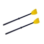 1pair plástico inflável Barco Kayak Paddle destacável Quant OAR para barco de borracha